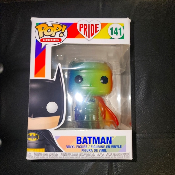 Official PRIDE Batman Funko Pop Collectible - Picture 1 of 8